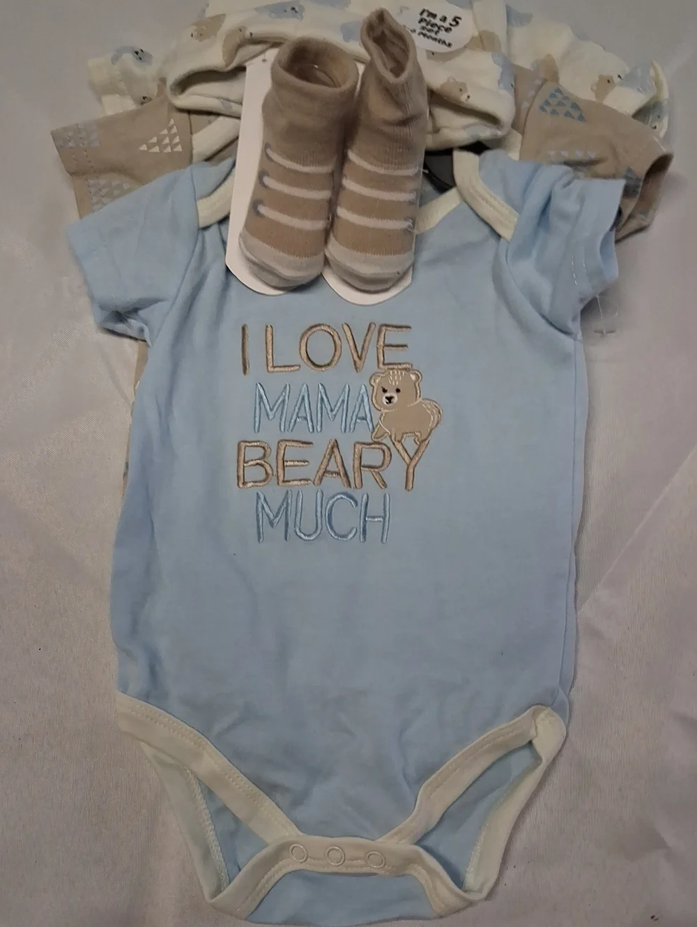 NWT 5 Piece Set For Baby Boy 3-6mth